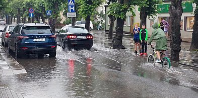 Sztum. Ulica Lipowa znów pod wodą – ile jeszcze razy to samo?-12114