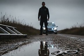 Zatrzymano poszukiwanego, który spadł z drabiny-12657