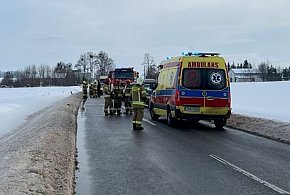 Sztum. Niebezpieczne zdarzenie drogowe – apel o dbałość o stan techniczny pojazdów