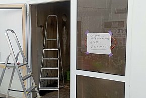 Sztum. Pożar w hali targowej