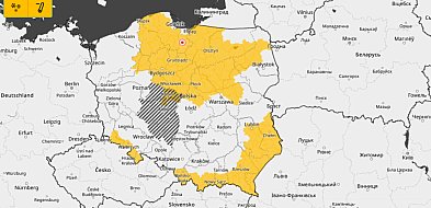 Ostrzeżenie meteorologiczne I stopnia dla miejscowości Sztum i dla okolic-13736