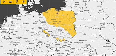 Ostrzeżenie meteorologiczne - deszcz i mróz -będzie bardzo ślisko