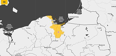 Ostrzeżenie przed gęstą mgłą!