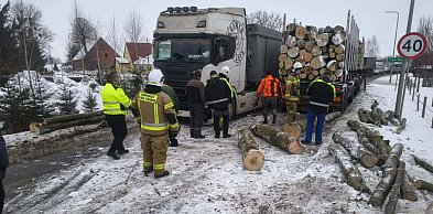 Wypadek na DW 519 w miejscowości Folwark
