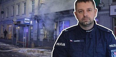 Sztum  „Nawet z narażaniem życia”- dzielnicowy ze Starego Targu ewakuował 10 osób
