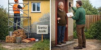 Remont przy granicy działki? Nowe przepisy porządkują zasady wejścia na teren sąsi