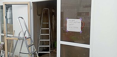 Sztum. Pożar w hali targowej