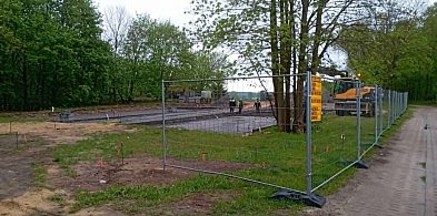 W sztumskim parku powstaje punkt serwisowy dla kamperów