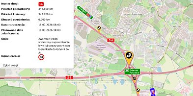 Utrudnienia na Obwodnicy Trójmiasta. Prace drogowe w re