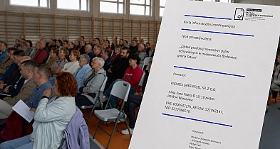 Sztum. Co innego na spotkaniu, co innego w dokumentach dot. biogazowni