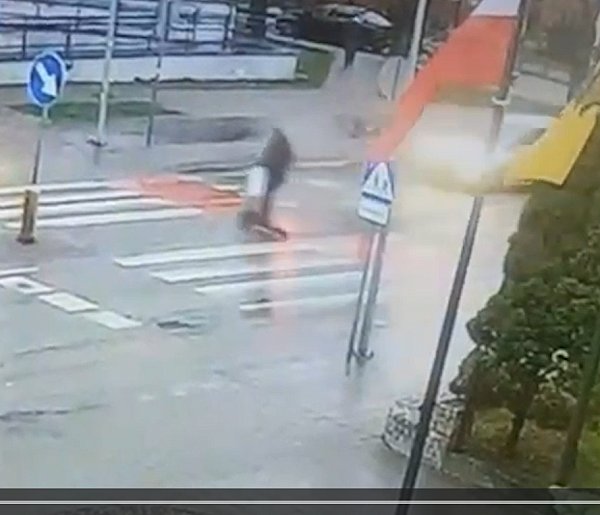 Sztum. Zderzenie hulajnogi z osobówką-13515