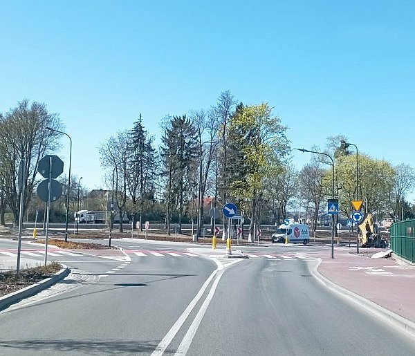 Sztum. Węzeł komunikacyjny gotowy do końca kwietnia. Finał inwestycji