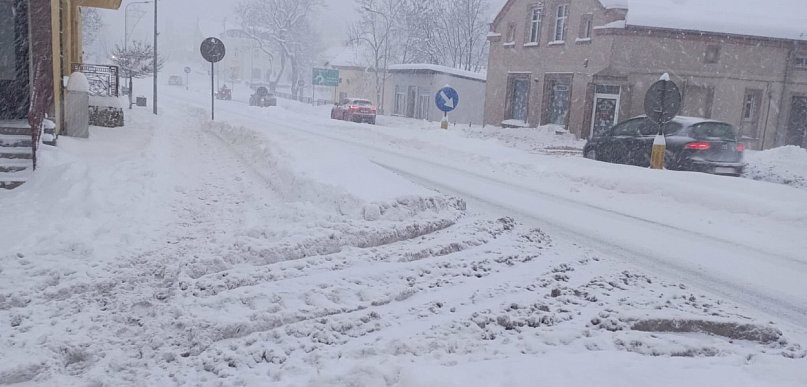Sztum. Zima nie odpuszcza – działa Gminny Sztab Zarządzania Kryzysowego