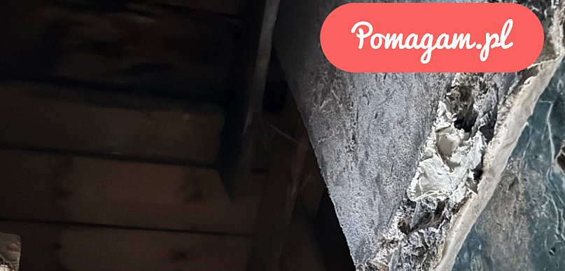 Pożar zabrał wszystko. Pomóżmy rodzinie z Dworka