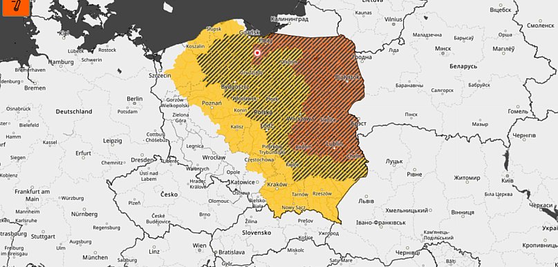 IMGW podniosło ostrzeżenie do II stopnia ze względu na niskie temperatury