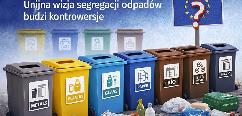 Unia Europejska chce 11 pojemników na odpady. Ekologia czy absurd?