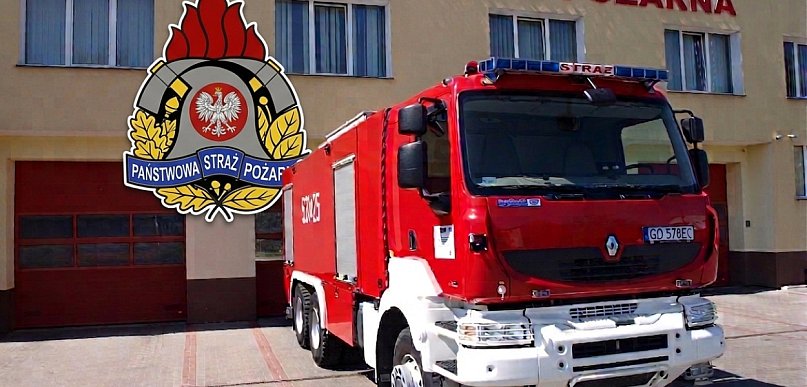 Sztum. Pożar domu w Uśnicach. Poszkodowanych jest 7 osób, w tym dzieci