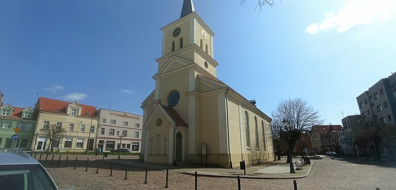 Sztum. Kościółek poewangelicki na rynku stał się częścią SCK