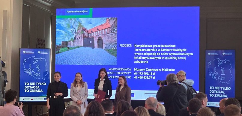 Ponad 41 mln zł dla Zamku w Kwidzynie. Duża inwestycja w dziedzictwo regionu