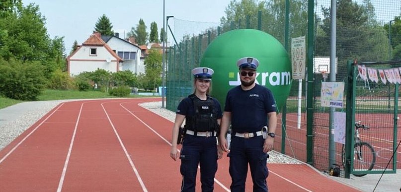 Sztum- policjanci pobiegli dla chorej Bianki