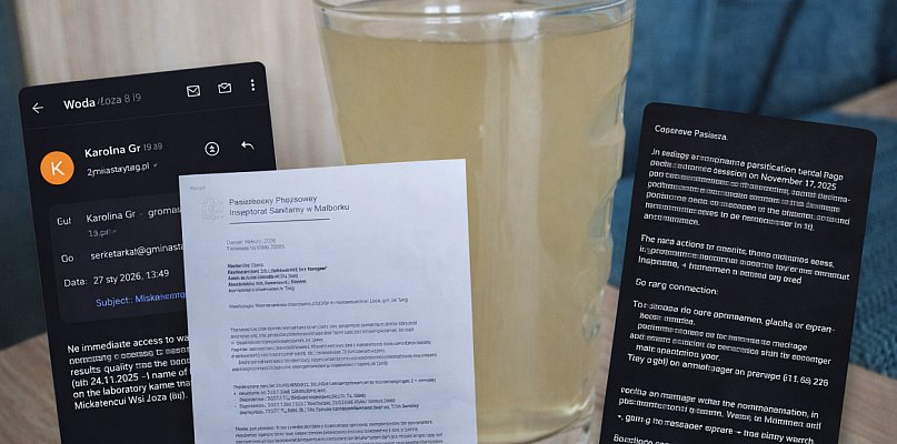 Mieszkańcy Łozy piją wodę niespełniającą norm