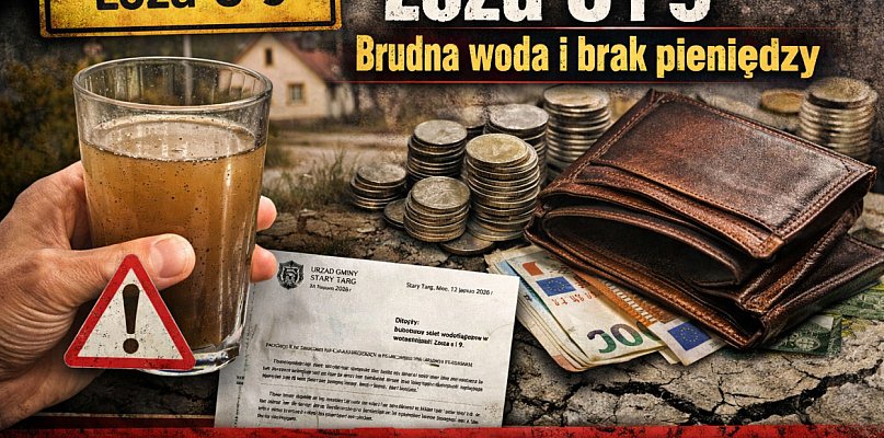 Inwestycja „w toku”, pieniędzy brak. A mieszkańcy nadal z wodą niespełniającą norm