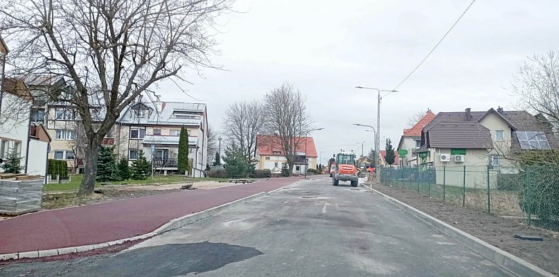 Sztum. Inwestycja nabrała tempa. Finał prac na ul. Kasprowicza coraz bliżej