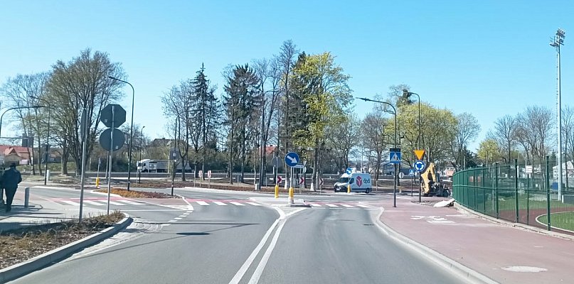 Sztum. Węzeł komunikacyjny gotowy do końca kwietnia. Finał inwestycji