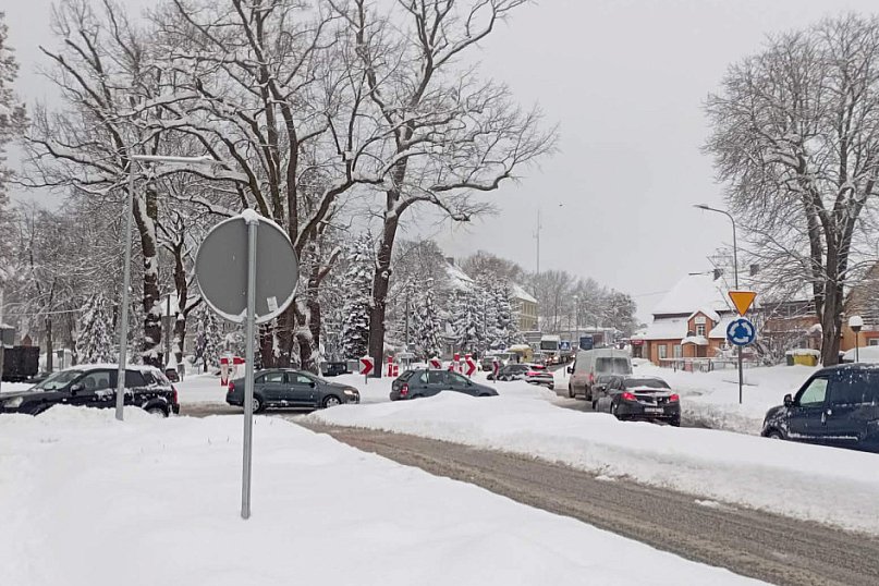 Sztum. Główna arteria miasta sparaliżowana