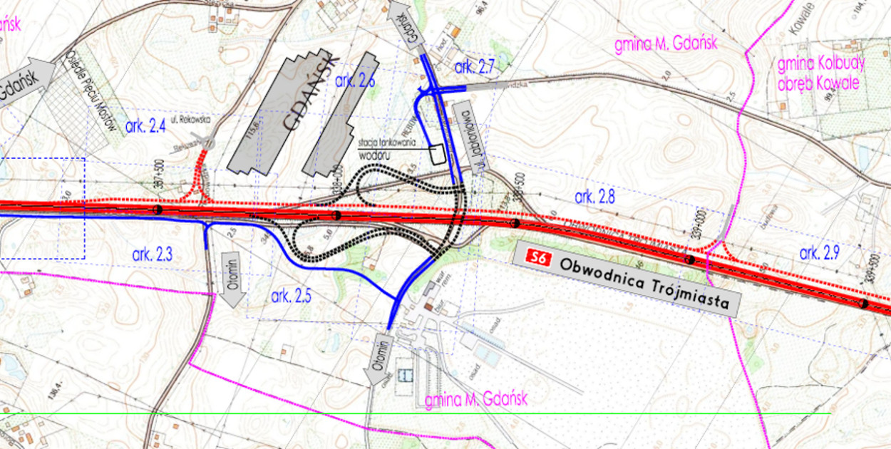 Rozbudowa węzła Gdańsk Szadółki na Obwodnicy Trójmiasta