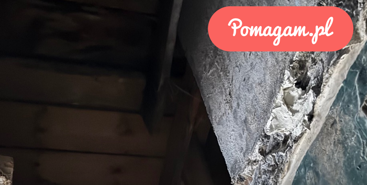 Pożar zabrał wszystko. Pomóżmy rodzinie z Dworka