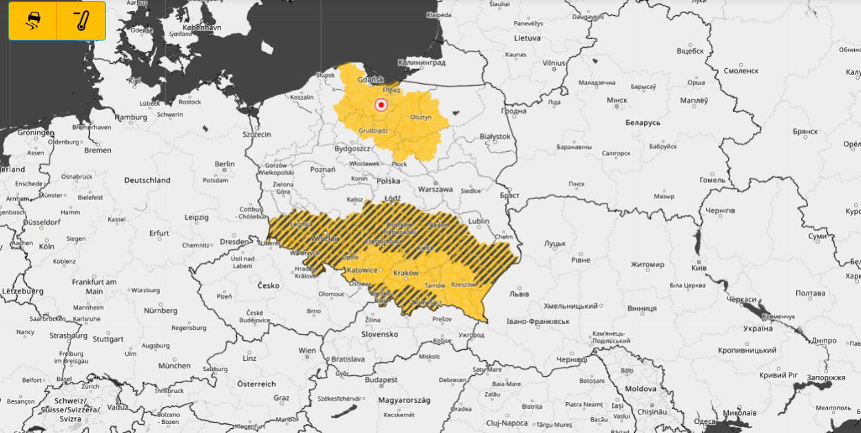 IMGW ostrzega przed powrotem niskich temperatur
