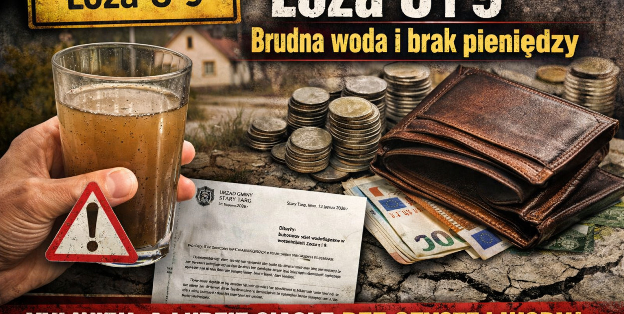 Inwestycja „w toku”, pieniędzy brak. A mieszkańcy nadal z wodą niespełniającą norm