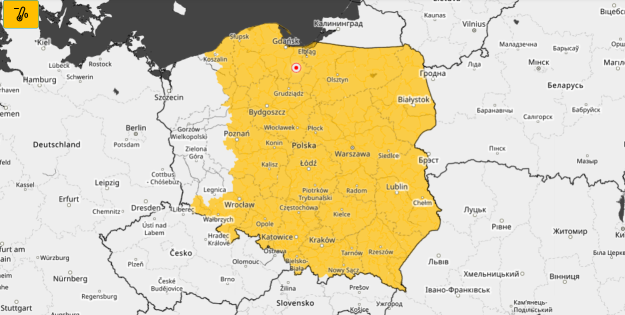 Jedna z ostatnich tak zimnych nocy