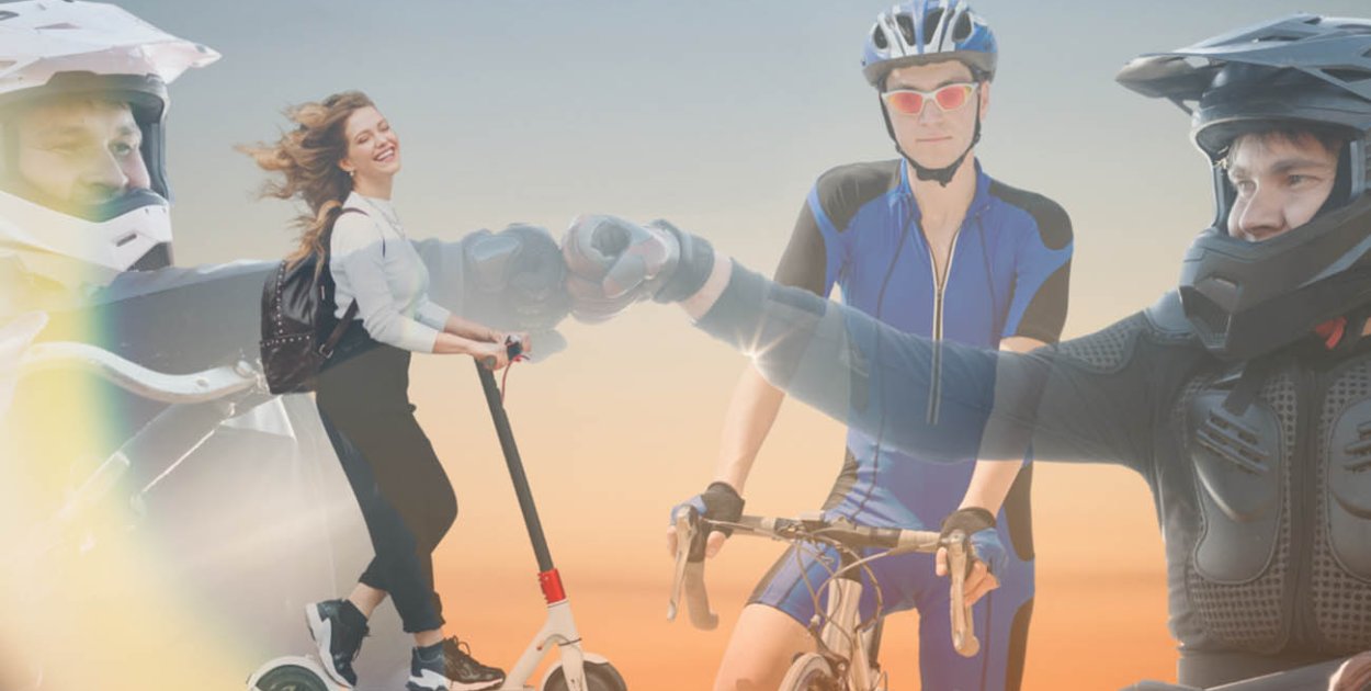 Jednośladem bezpiecznie do celu